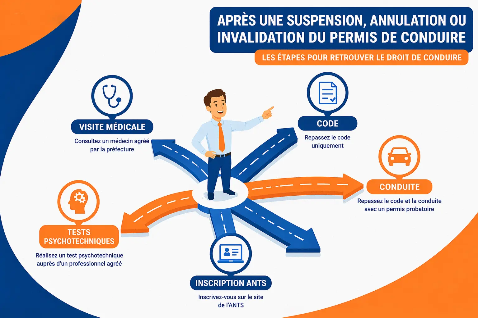 Les différentes façon de récupérer son permis de conduire