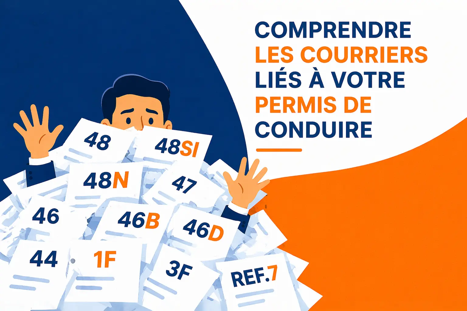Avalanche de courrier administratifs